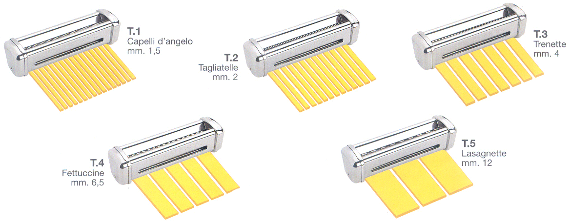 Imperia Angel Hair 1.5mm Simplex Pasta Cutter T1